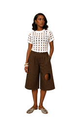 Cut-out Shorts
