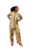Reni Pant Set- Yellow