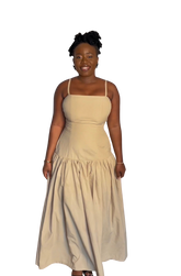 Fowoke Dress (Beige)