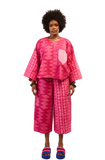 Pink Wide Leg Culottes