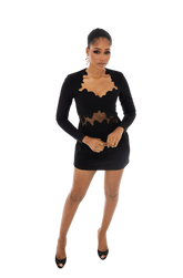 Scribb Dress (Black)