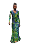 Apinke Tie Dye Maxi Dress