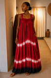 Eka Bloom Bubble Gown (Red)
