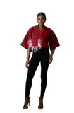 Crop Jacket (Wine)