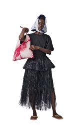 Chi Raffia Skirt