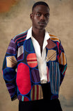Patchwork Jacket (Blue)