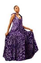 Ayo Summer Dress (Purple)