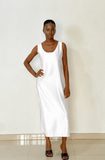 Bubu Slip Dress (White)