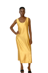 Bubu Slip Dress (Yellow)