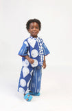 Kids Blue and White Shirt