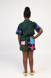 Kids Dark Multicolour Shirt