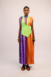 Multi-Colour Jumpsuit + Bib