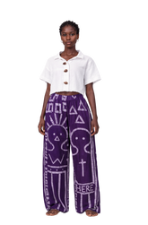 Iban Pants (Purple)