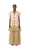 Eto Raffia Dress (Beige)