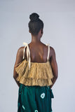 Akom Raffia Sleeveless Top