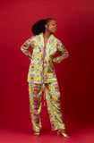 Reni Pant Set- Yellow