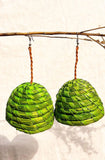 Laabu Basket Earrings (Green)