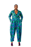 Silk Wrist-Beaded Shirt (Green)