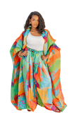 Organza Kimono (Dark Green)
