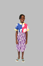 Kids Bright Multicolour Buba Dress