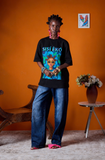 Sisi Èko Graphic Tee Black (Green tone)