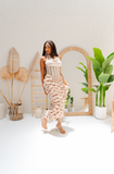 Omoye Draped Corset Dress