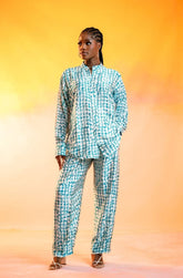 Silk/ Chiffon Pant Set