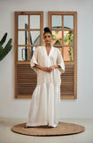 Dani Kaftan (Beige Stripe)