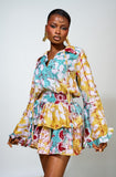 Willow Adire Dress