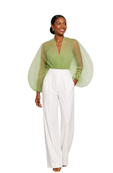 Jellyfish Pleats Top