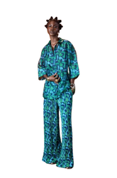 Ara Organza Set (Green)