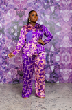 Fringe Silk PJ Set
