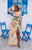 Milan Mesh Dress (Multi)