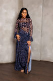 Milan Mesh Dress (Two Tone)
