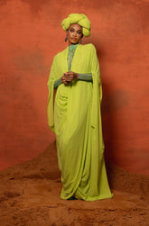 Twist Robe in Green