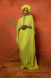 Twist Robe in Green