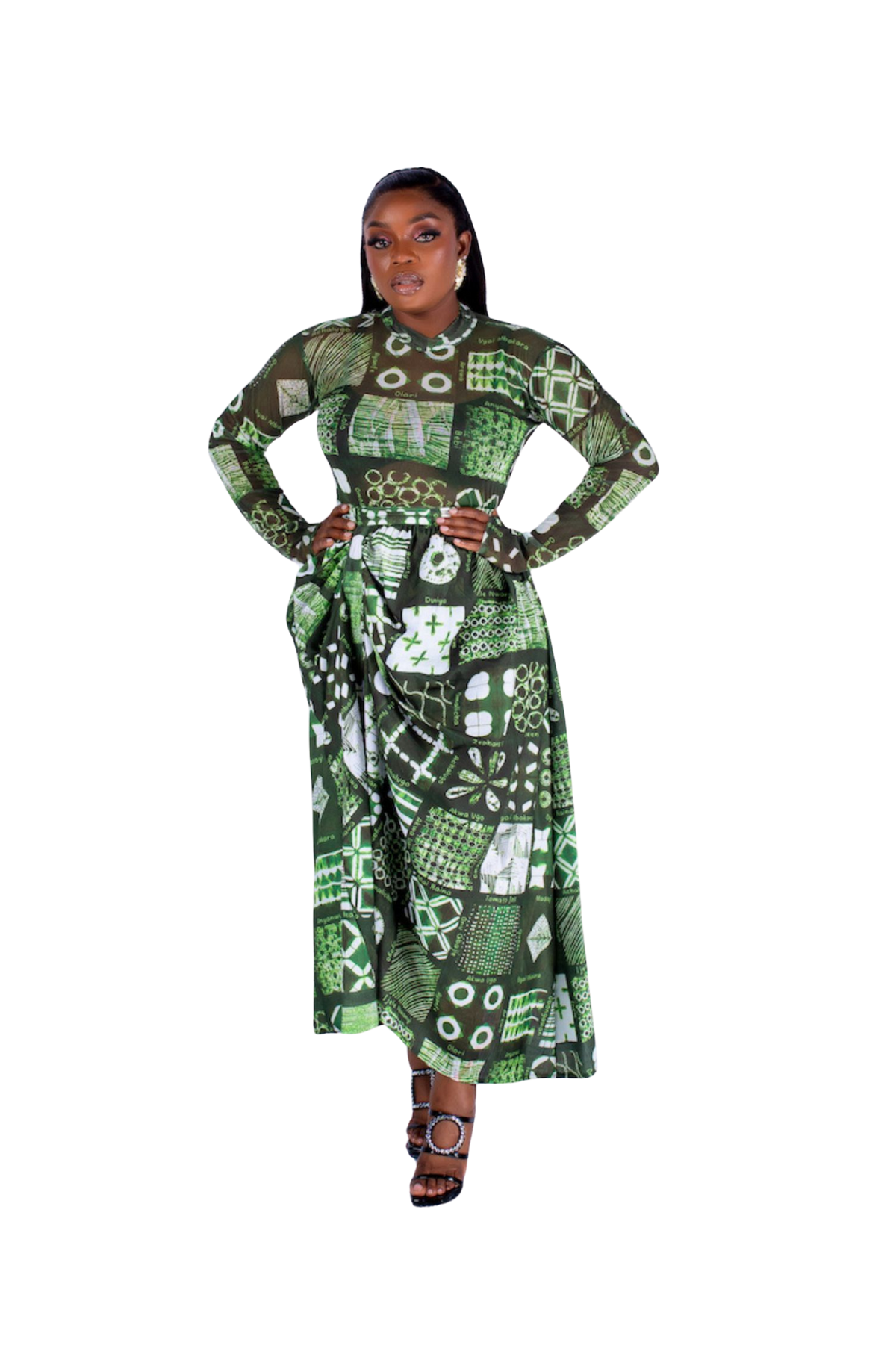 Imose Skirt Set In (Green)
