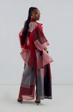 Athena Organza Shirt (Red)