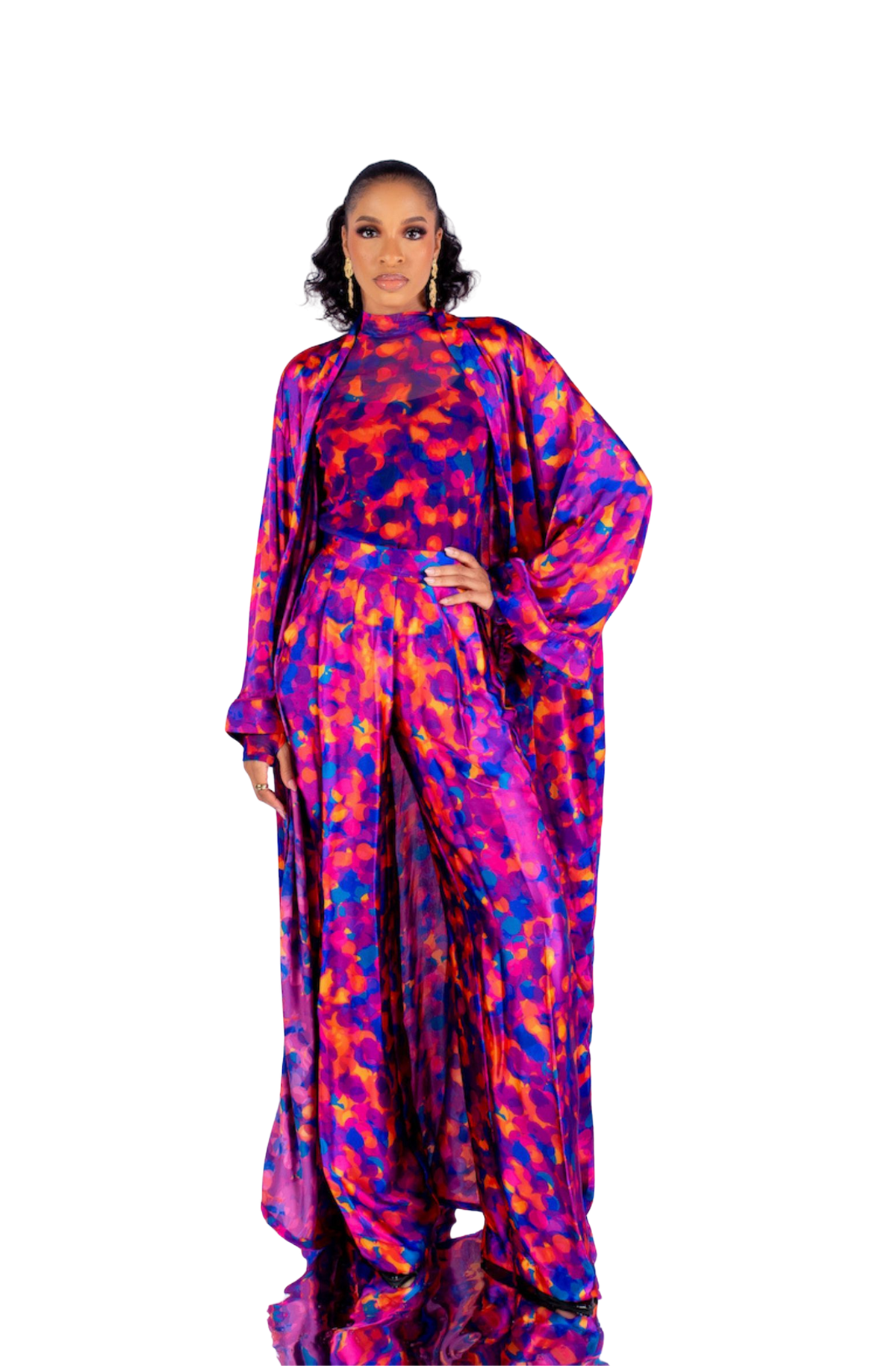 Zelda Kimono (Magenta)