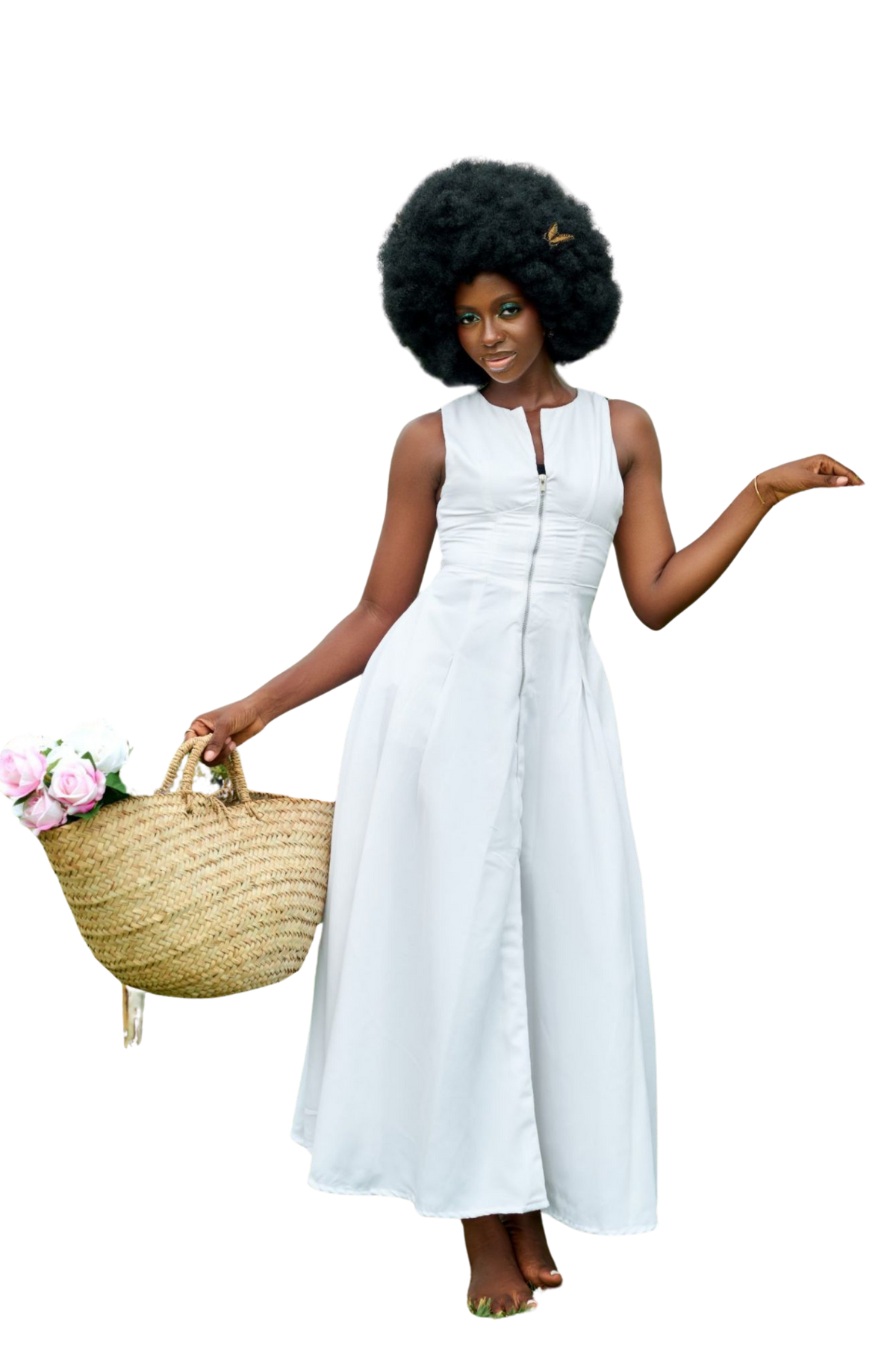 Edna Dress (White)