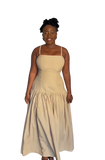 Fowoke Dress (Beige)