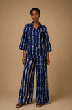 Denim Look Pants Set