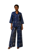 Denim Look Pants Set