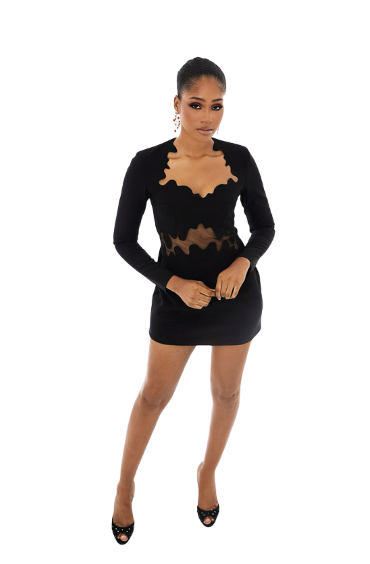 Scribb Dress (Black)