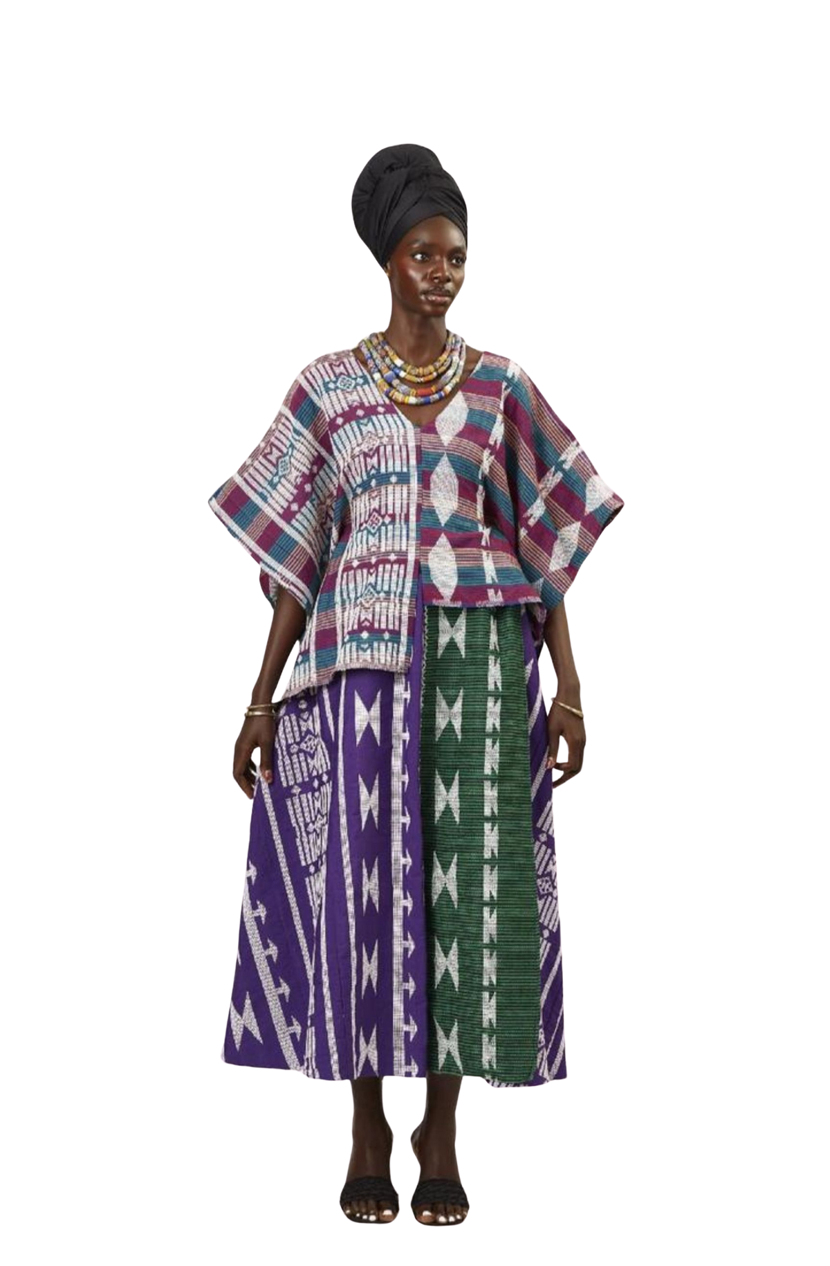 Meena Dress Multicolored Midi