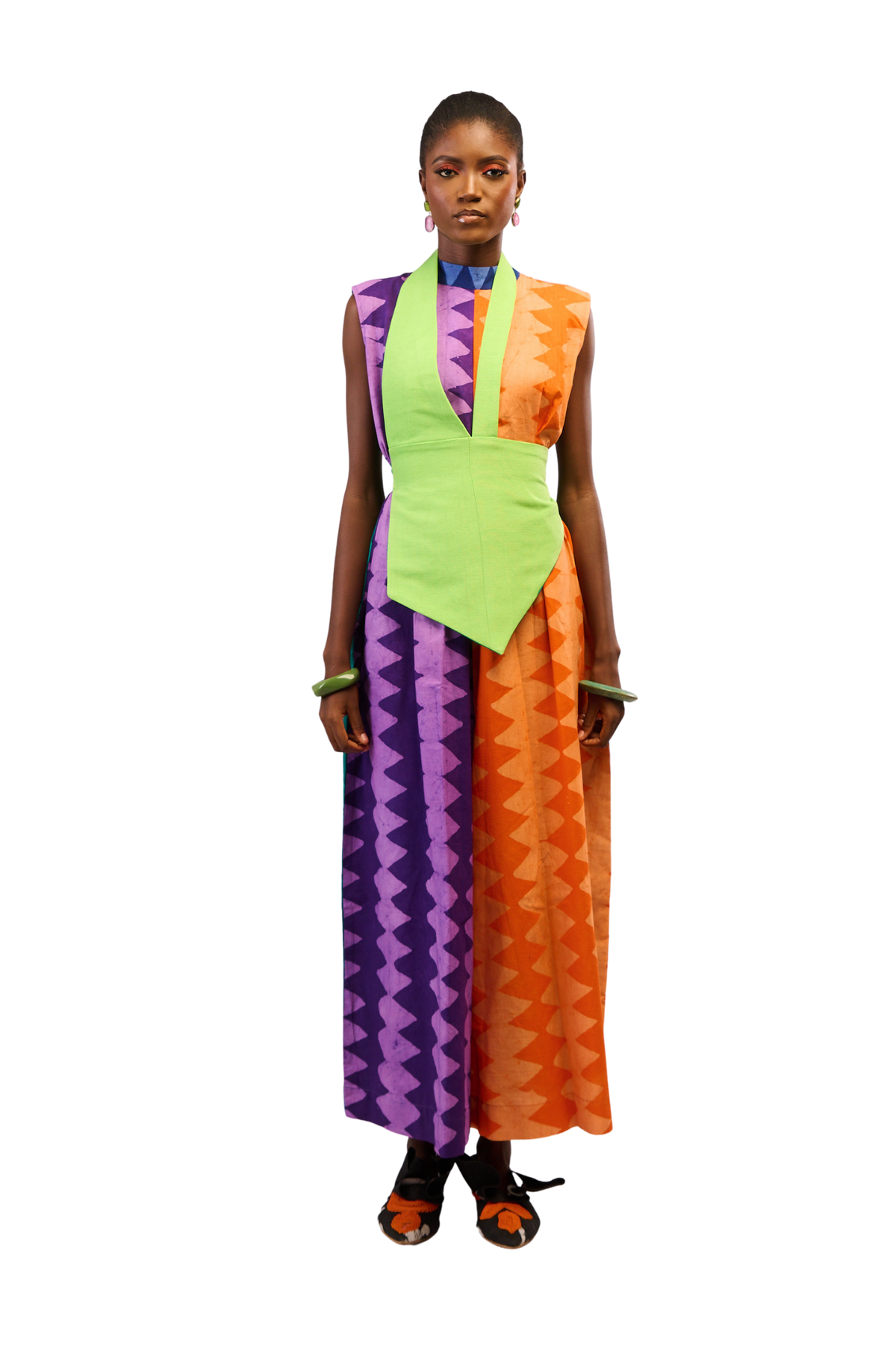 Multi-Colour Jumpsuit + Bib