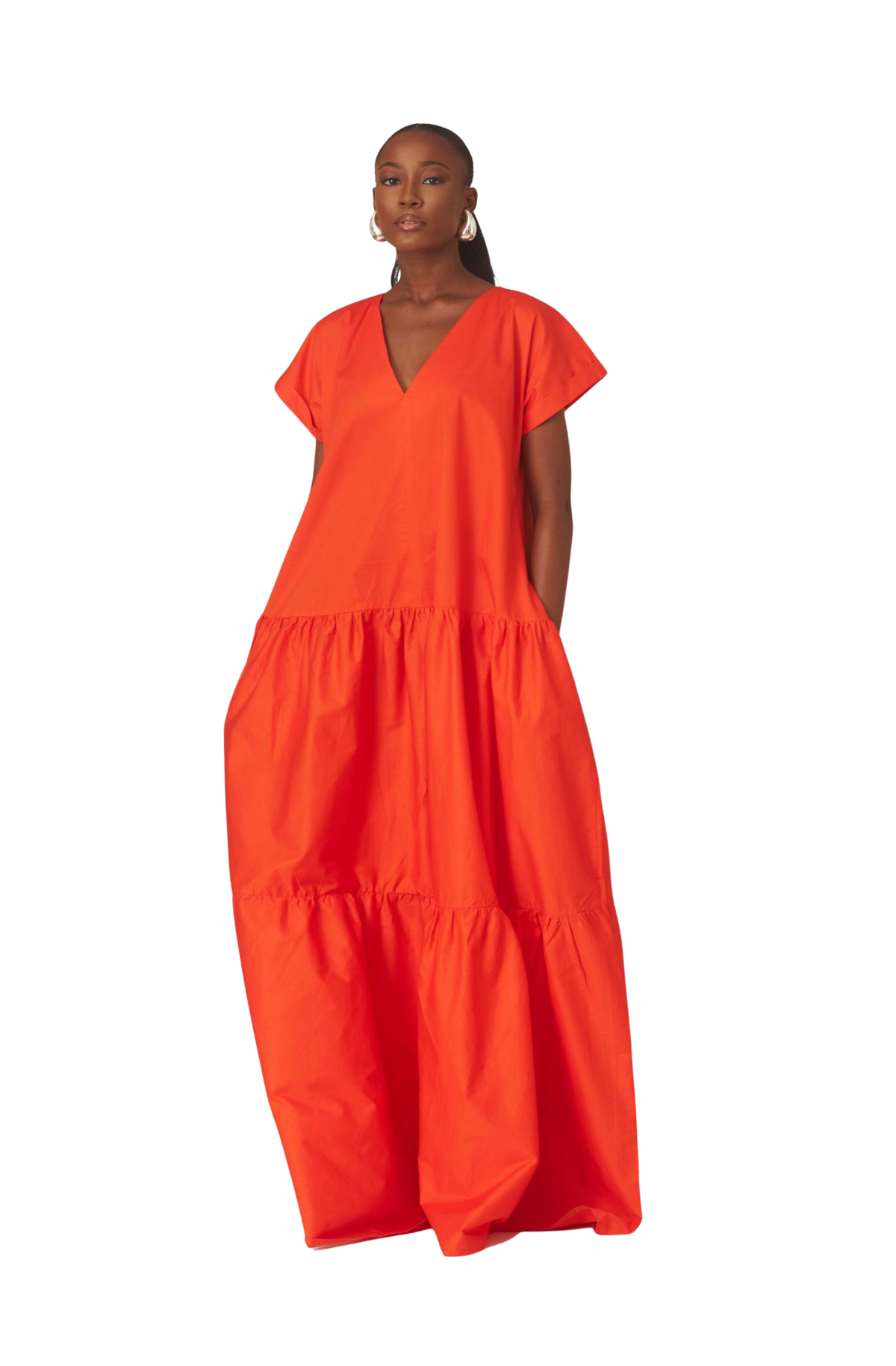 Dimma Dress Orange