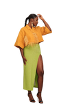 Crop Jacket (Mustard)
