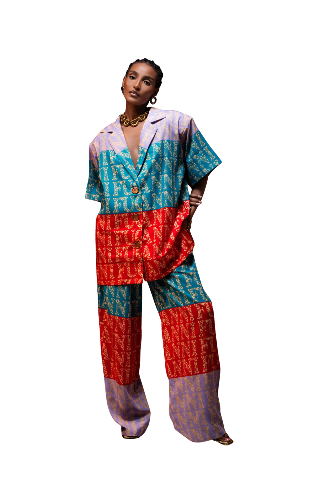 Odera PJ Set (Red)
