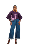 Crop Jacket (Purple)